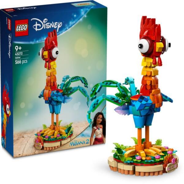 LEGO | Disney Vaiana 2. Heihei, megépíthető, állatos modellkészlet (43272)
