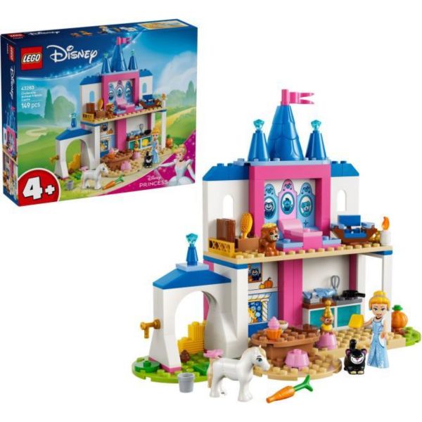 LEGO | Disney Princess Hamupipőke kastélya és állatbarátai (43283)