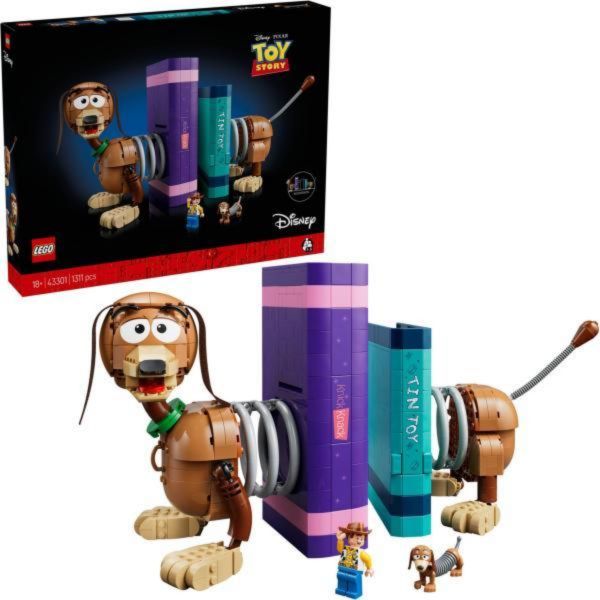 LEGO | Disney és Pixar Toy Story: Slinky Kutya Könyvtámasz (43301)
