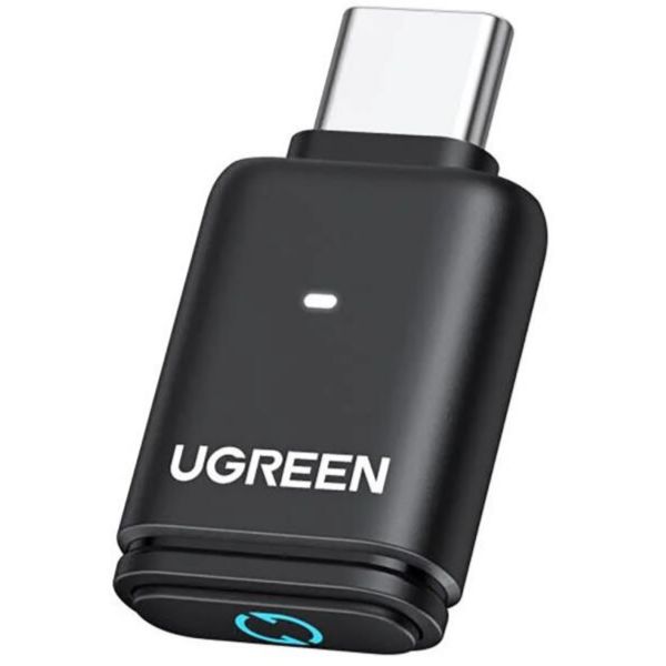 Ugreen BT501 Bluetooth 5.3 adapter, USB-C, aptX HD (fekete) (45008)