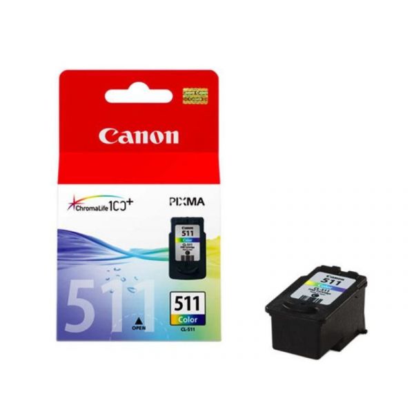 CANON CL-511C/CLI511 színes nyomtatópatron (2972B001)