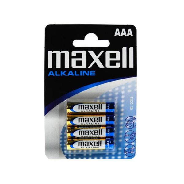 MAXELL LR-3 AAA Alkálielem, 4db (723671.04.CN)