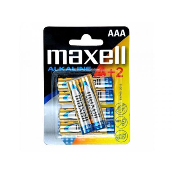 MAXELL LR-3 AAA Alkálielem, 6db (790240.04.CN)
