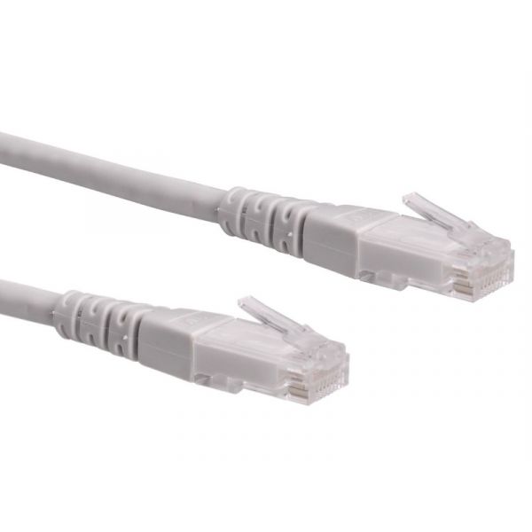 Roline UTP CAT6 Patch kábel 1m (21.15.0931) Szürke