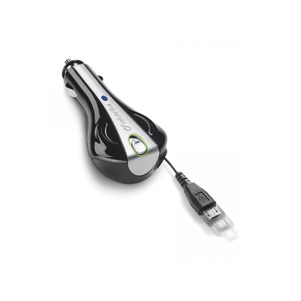 Cellularline microUSB autós töltő