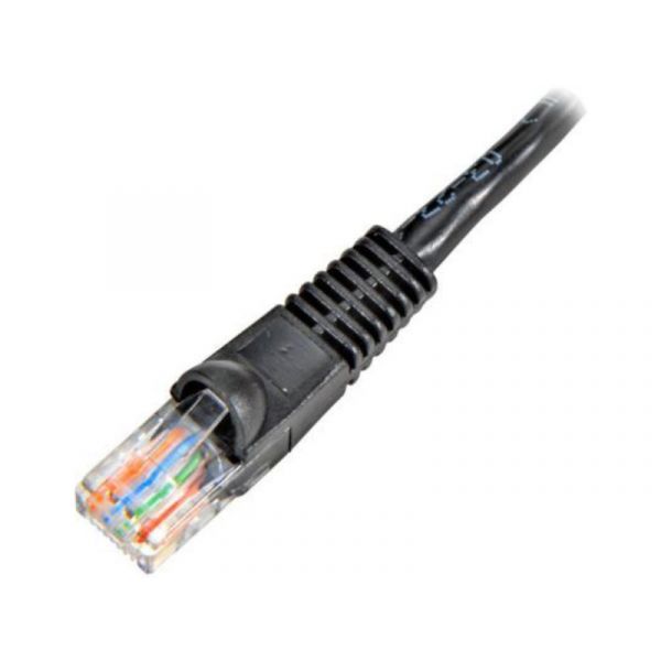 Wiretek UTP Patch Kábel Cat.5E 1 m (WL021BG-1 BL) Fekete