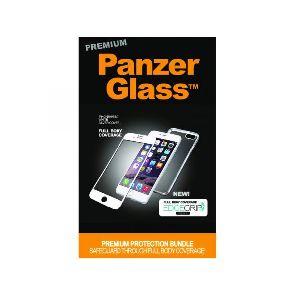 PanzerGlass Apple iPhone 6/6s/7/8 üvegfólia és szilikontok (5711724226168) fehér