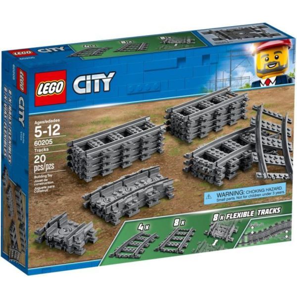 LEGO City Vasút Játék gyermekek számára (60205)
