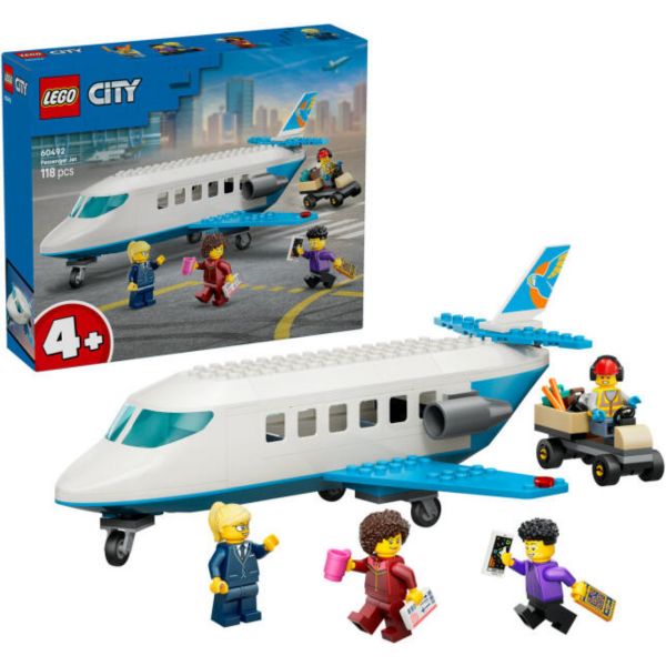 LEGO City Great Vehicles Utasszállító repülőgép (60492)