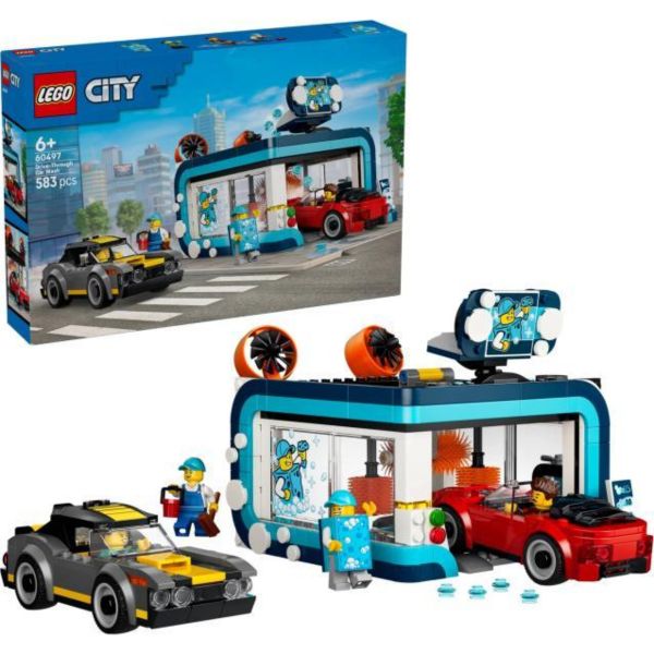 LEGO My City Önkiszolgáló autómosó (60497)