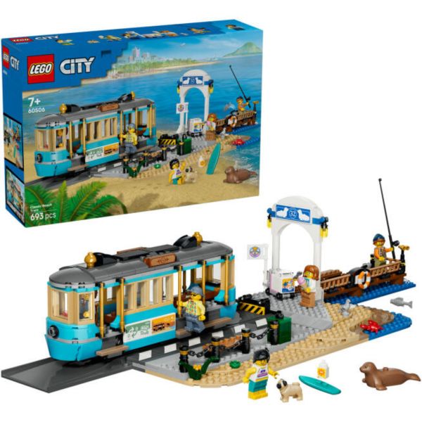LEGO City Trains Klasszikus tengerparti villamos (60506)