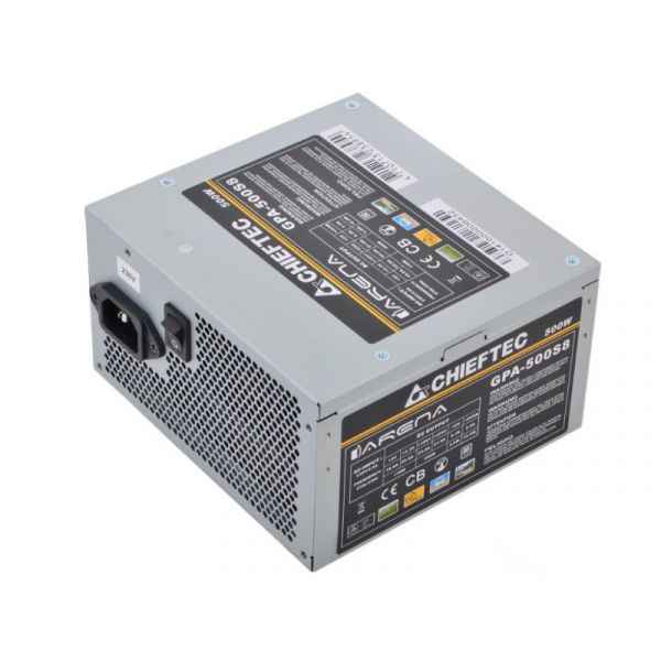 CHIEFTEC iARENA 500W 12cm, 20+4 Tápegység (GPA-500S8)