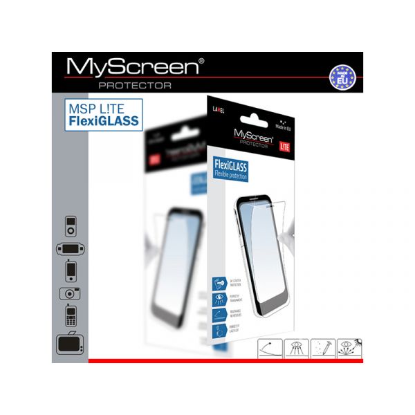 MyScreen IPhone 5/5C/5S/SE képernyővédő üvegfólia törlőkendővel