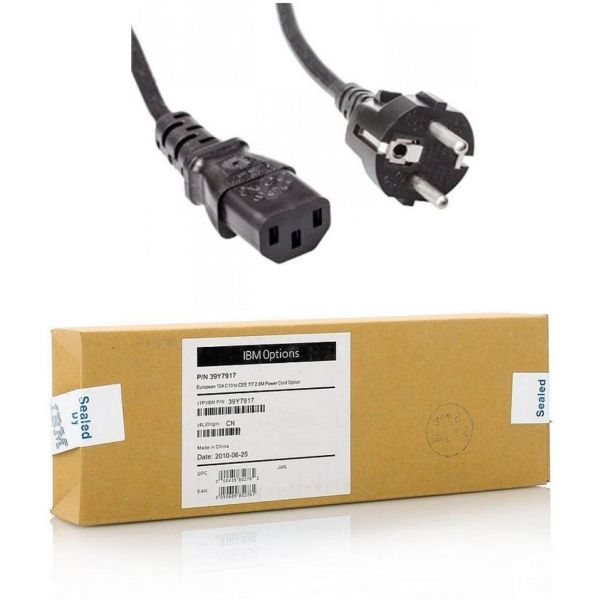 LENOVO szerver PSU - tápkábel, 2,8m, 10A line C13 to CEE 7/7