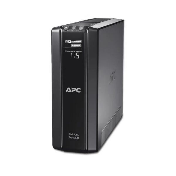 APC Back-UPS BR1200G-GR (3+3 Schuko) 1200VA (720 W) 230, LCD, LINE-INTERACTIVE szünetmentes tápegység, torony