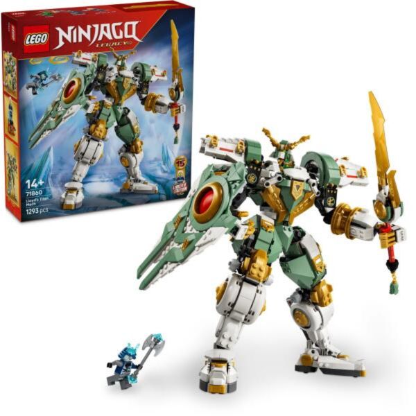 LEGO NINJAGO Lloyd titánpáncélja a 15. évfordulóra játék (71860)