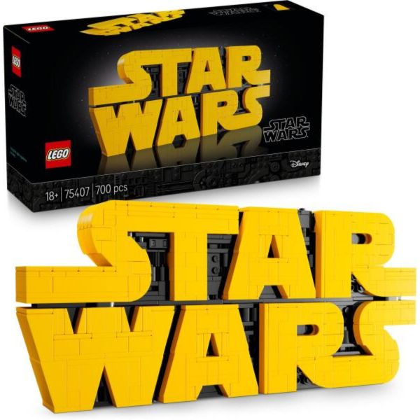 LEGO Star Wars Kockákból épült Star Wars logó, tábla (75407)