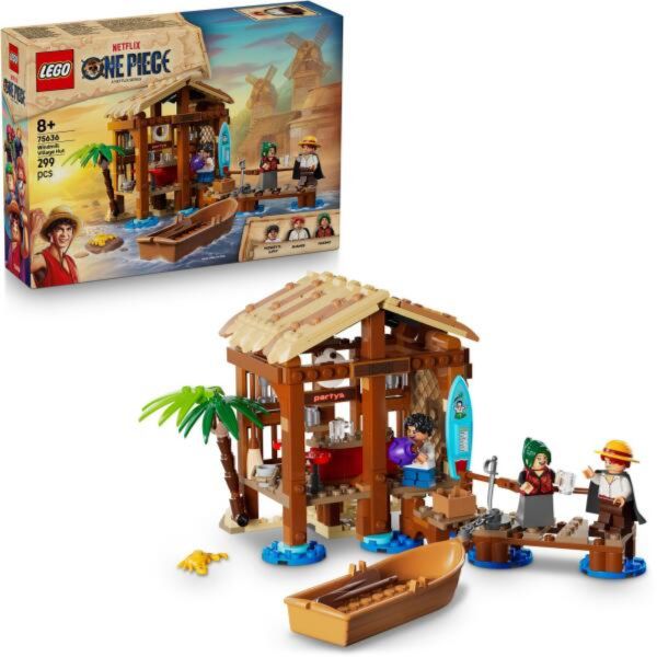 LEGO ONE PIECE Kunyhó Szélmalomfaluban, építőkészlet (75636)