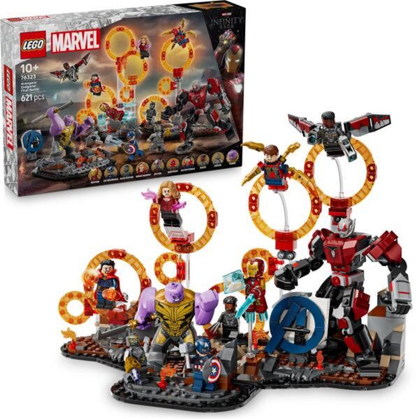 LEGO | Marvel Bosszúállók: Végjáték a döntő csata, megépíthető szett (76323)