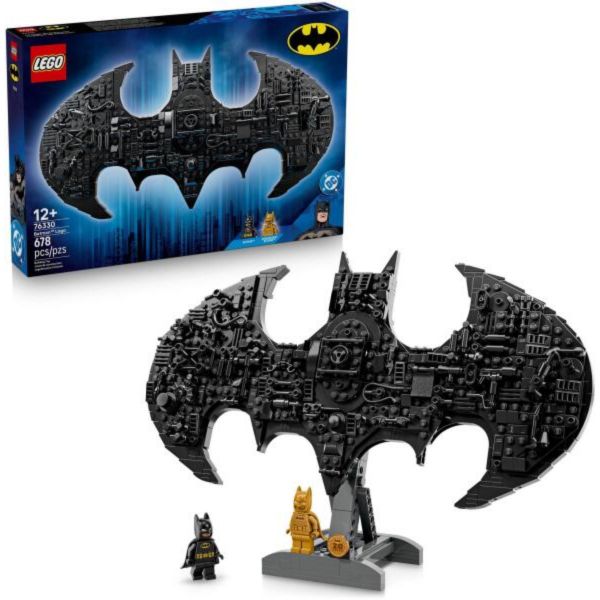 LEGO DC Batman: Batman logó, szuperhős építőjáték (76330)