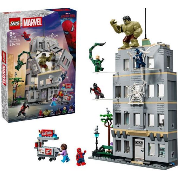 LEGO Super Heroes Marvel Pókember és Hulk csatája (76350)