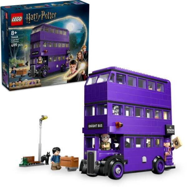 LEGO Harry Potter Kalandok a Kóbor Grimbusz-on, varázslatos játék jármű (76446)