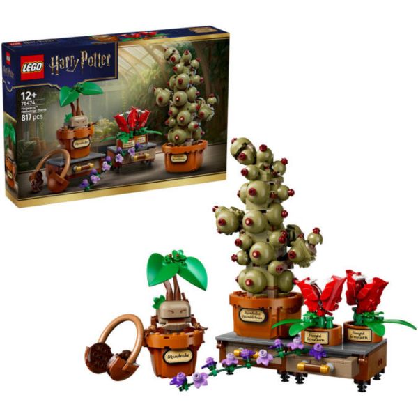 LEGO Harry Potter A Roxfort-i gyógynövénytanóra növényei (76474)
