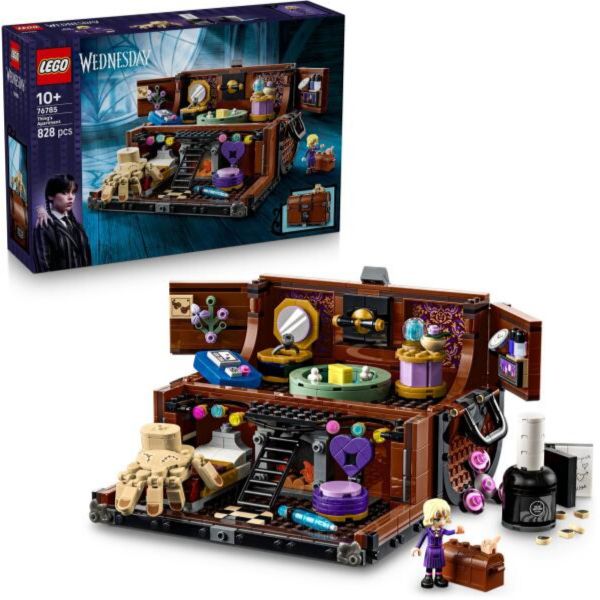 LEGO Wednesday Izé lakhelye, építőszett és születésnapi vagy halloweeni ajándék (76785)