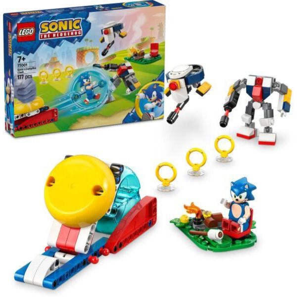 LEGO Sonic the Hedgehog Sonic csatája a tábortűznél, játék (77001)