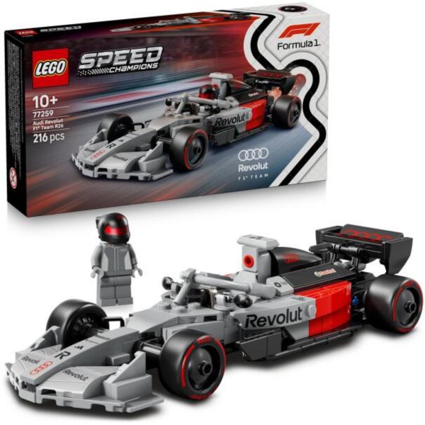 LEGO Speed Champions Audi Revolut F1 Team R26 versenyautó (77259)