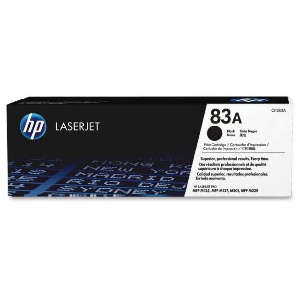 HP 83A LaserJet toner, 1500 oldal (CF283A) fekete