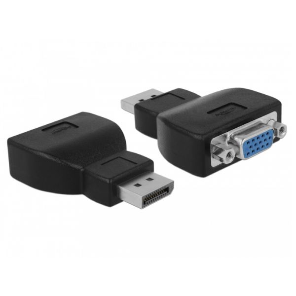 DELOCK DisplayPort1.2 - VGA átalakító (65567) fekete