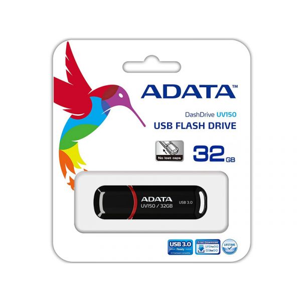 ADATA Pendrive 32GB UV150 USB 3.0 Fekete