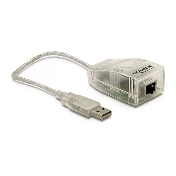 DELOCK Átalakító USB2.0 - 10/100 LAN