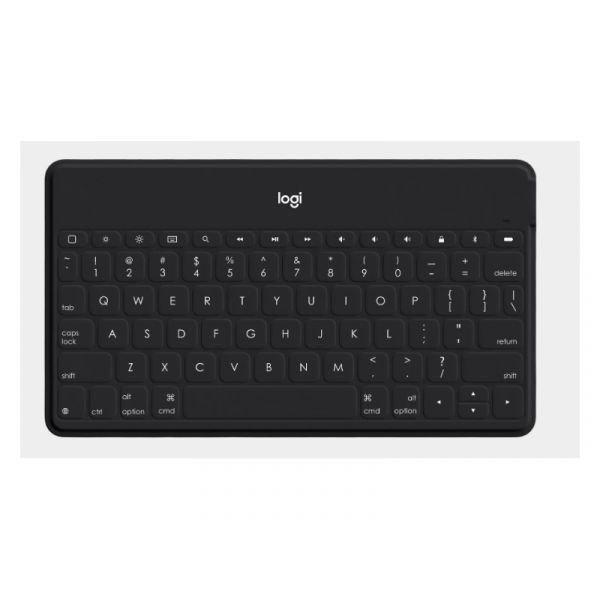 Logitech Keys-to-go Ultra-light, Ultra-Portable Bluetooth Keyboard for iPhone, iPad, Apple TV and Mac - ClassicBlue - UK