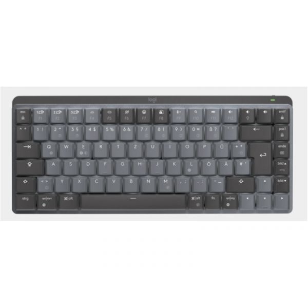 Logitech MX Mechanical Mini Minimalist Wireless Illuminated Keyboard-2.4GHZ/BT-N/A-EMEA28-9 Tacrtile - Graphite - US