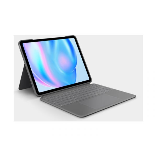 Logitech Combo Touch for iPad Air 13-inch (M2)-OXFORD-935OLD948,EMEA - Grey - US (920-012618)