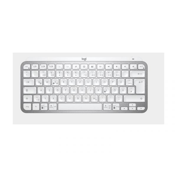 Logitech MX Keys Mini For Mac Minimalist Wireless Illuminated Keyboard - Space Grey - US/INT (920-012652)