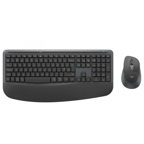 LOGITECH Billentyűzet + egér - MK880 Signature Comfort Plus Vezeték Nélküli Combo, HUN (920-014162)