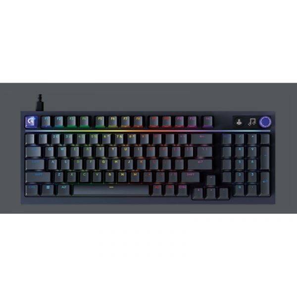 Logitech G316 X 98 vezetékes billentyűzet, Black - US (920-014195)