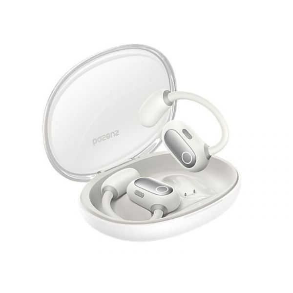 Baseus Eli Sport 1 Open-Ear True Wireless Earbuds vezeték nélküli fülhallgató (A00064400221-00) fehér