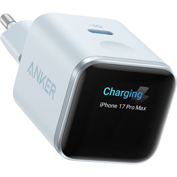 ANKER Anker Nano Charger 45W 1C Smart Display Blue (A121DG31)