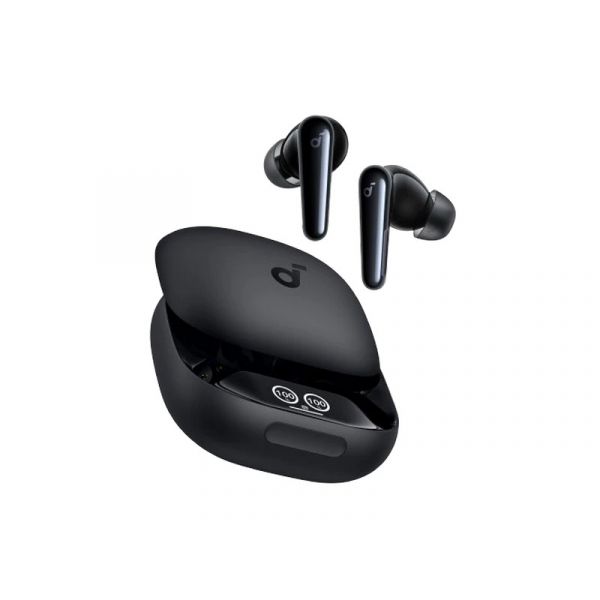 ANKER Soundcore Liberty 4 Pro Vezeték Nélküli Fülhallgató,Glossy Light Black - A3954G11