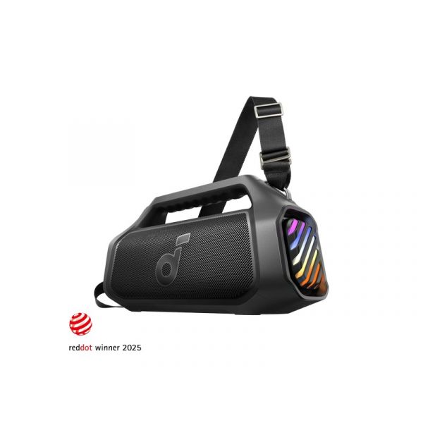 ANKER Bluetooth Hangszóró, Soundcore Boom 2 Plus, fekete -  A3134011