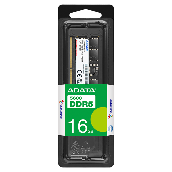 ADATA NB Memória DDR5 16GB 5600Mhz SODIMM CL46 (AD5S560016G-S)