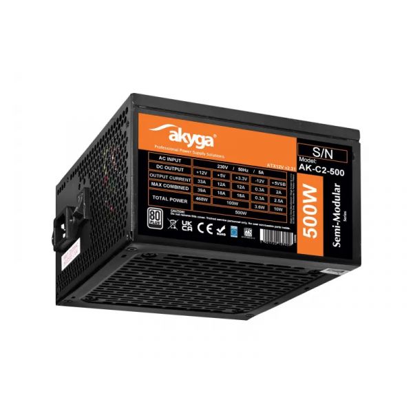 Akyga 500W Classic 12cm AK-C2-500 tápegység