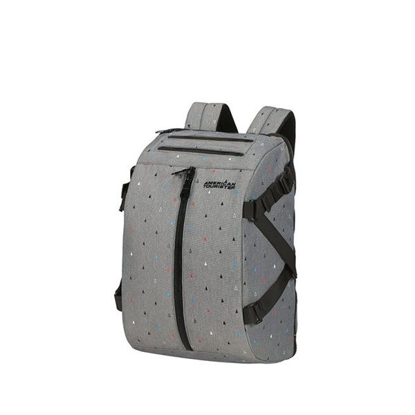American Tourister 14,1" Take2Cabin Lifestyle S Notebook Hátizsák (128477-8430) Triangle Print/Fekete