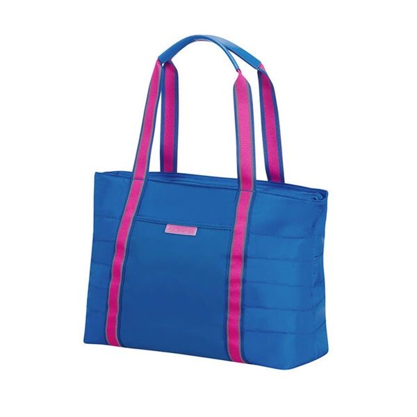 American Tourister 14,1" Uptown Vibes Tote Bag Notebook Táska (120345-4741) Kék/Pink