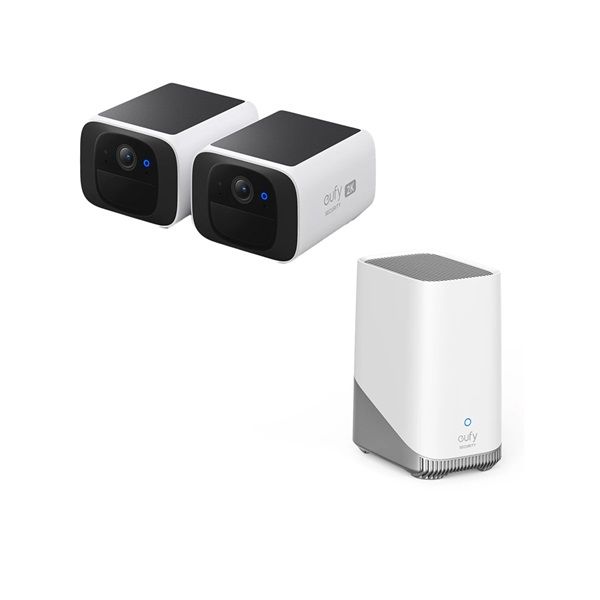 ANKER EUFY SoloCam S220 Kamera + HomeBase 3, Beépített Napelem - E8134328