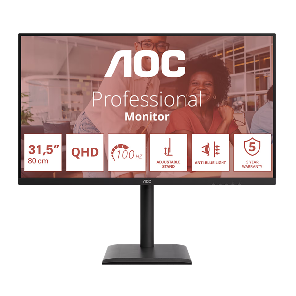 AOC Q32E4U 31,5" QHD IPS 100Hz monitor